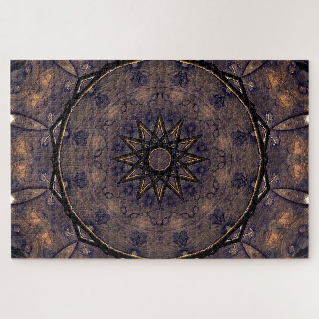 Vintage Mandala Jigsaw Puzzle (Horizontal)