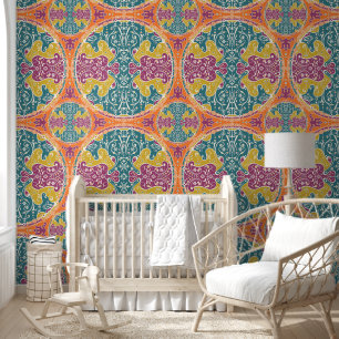 Vintage Mandala Pattern - Bohemian Chic 1 Wallpaper