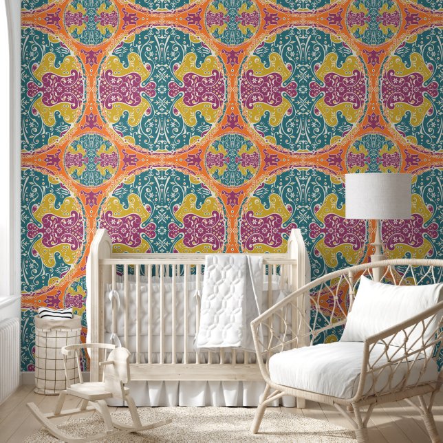 Vintage Mandala Pattern - Bohemian Chic 1 Wallpaper (Kids)