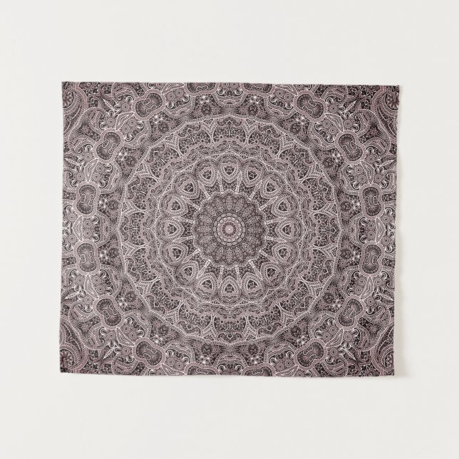 Vintage Mandala pattern Tapestry (Front (Horizontal))
