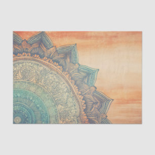 Vintage Mandala Tissue Page Tissue Paper