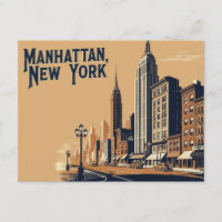 Vintage Manhattan, New York