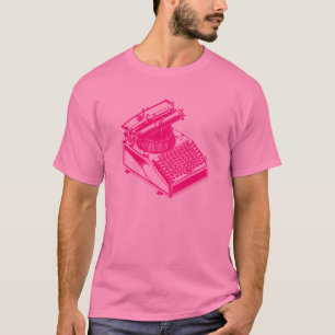 Vintage Manual Typewriting Machine T-Shirt