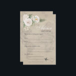 Vintage Map Bridal Shower Advice<br><div class="desc">Pass these advice cards out at the bridal shower. The women will offer sage advice and wisdom for the bride to be. A vintage world map is the background and makes this ideal for a travel themed bridal shower.</div>