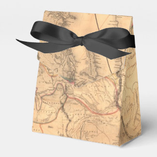 Vintage Map Favour Box