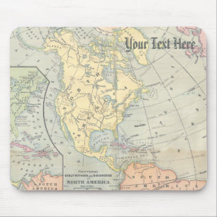 Vintage Map Mousepad