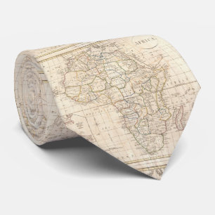 Vintage Map of Africa (1799) Tie