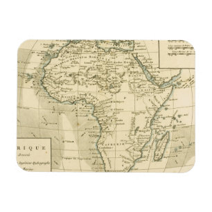 Vintage Map of Africa Magnet