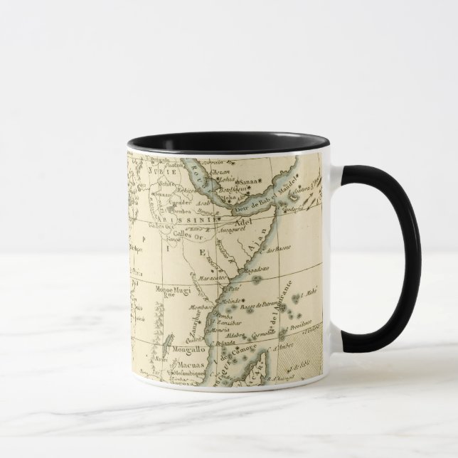 Vintage Map of Africa Mug (Right)