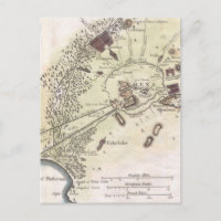 Vintage Map of Athens (1784)