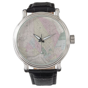 Vintage Map of Brooklyn (1873) Watch