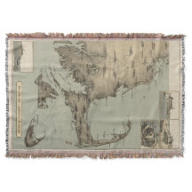 Vintage Map of Cape Cod (1885)