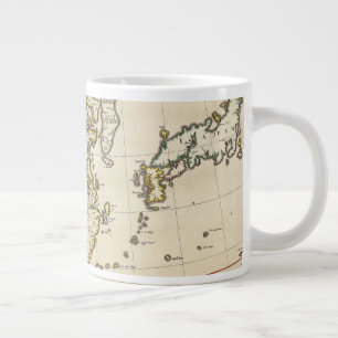 Vintage Map of China   1662 Large Coffee Mug