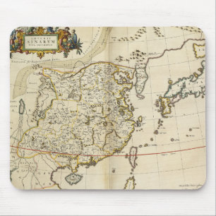 Vintage Map of China   1662 Mouse Mat