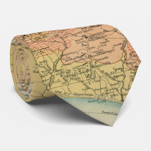 Vintage Map of Guatemala (1902) Tie