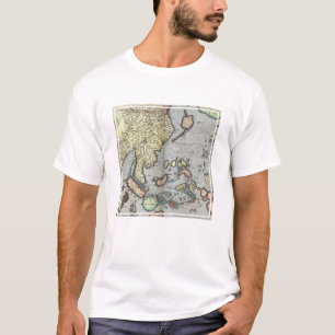 Vintage Map of India   1592 T-Shirt
