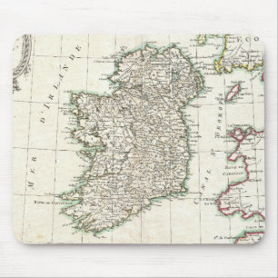 Vintage Map of Ireland (1771) Mouse Mat
