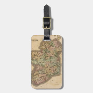 Vintage Map of Ireland (1831) Luggage Tag