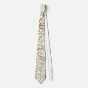 Vintage Map of Israel (1770) Tie