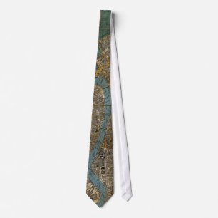 Vintage Map of London England (1860) Tie