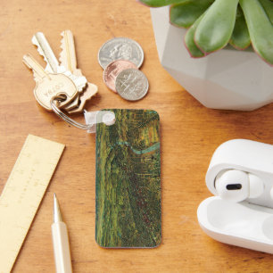 Vintage Map of Los Angeles, California and River Key Ring