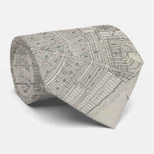 Vintage Map of Miami Florida (1918) Tie