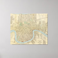 Vintage Map of New Orleans (1919)