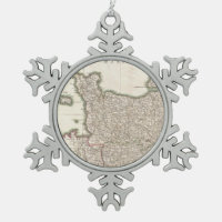 Vintage Map of Normandy (1771)