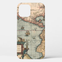 Vintage Map of North America