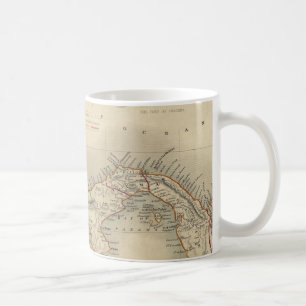 Vintage Map of Panama (1851) Coffee Mug