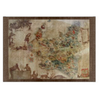 VINTAGE MAP OF POLAND C.1939