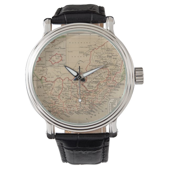 Vintage Map of South Africa (1880) Watch (Front)