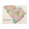 Vintage Map of South Carolina (1827)