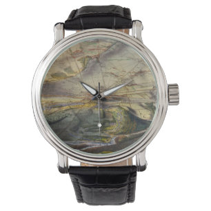 Vintage Map of The Gettysburg Battlefield (1863) Watch
