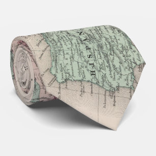 Vintage Map of The Roman Empire (1870) Tie