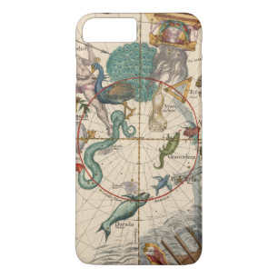 Vintage Map of the South Pole iPhone 8 Plus/7 Plus Case