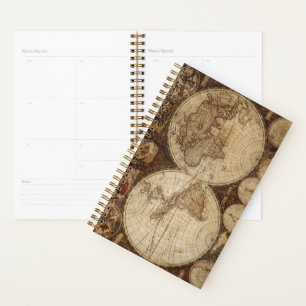 Vintage Map Planner