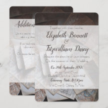 Vintage Maps Wedding Invitation