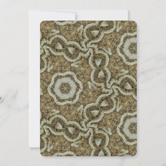 Vintage Marble Texture Wedding Invitation