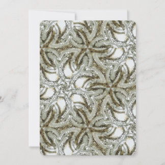 Vintage Marble Texture Wedding Invitation