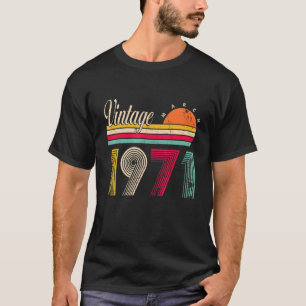 Vintage March 1971 51 Years Old Birthday T-Shirt