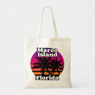 Vintage Marco Island Beach Florida Tote Bag