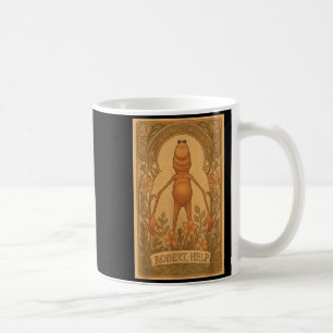 Vintage Marcus The Worm Meme Robert Help Nouveau A Coffee Mug