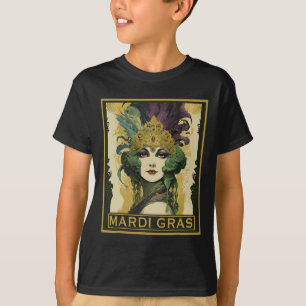 Vintage Mardi Gras Women 1 T-Shirt