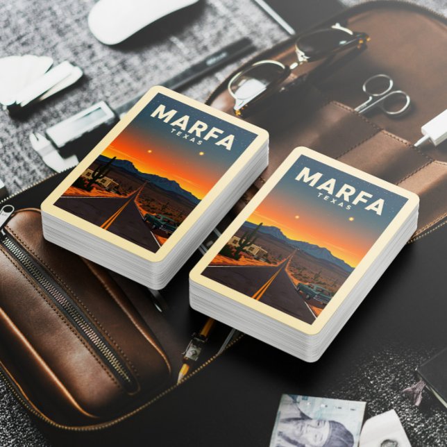 Vintage Marfa Texas Playing Cards (Creator Uploaded)