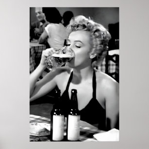Vintage Marilyn Monroe Beer Print – Feminist Bar