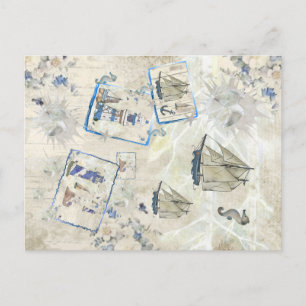 Vintage Maritim Postcard