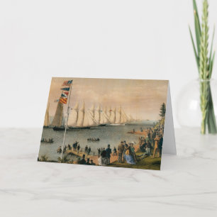 Vintage Maritime, New York Yacht Club Regatta Card