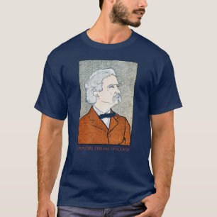 Vintage Mark Twain - Explore. Dream. Discover. T-Shirt