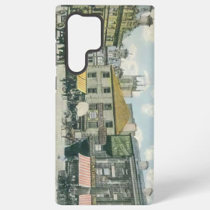Vintage Market Scene - Huddersfield Marketplace Samsung Galaxy Case